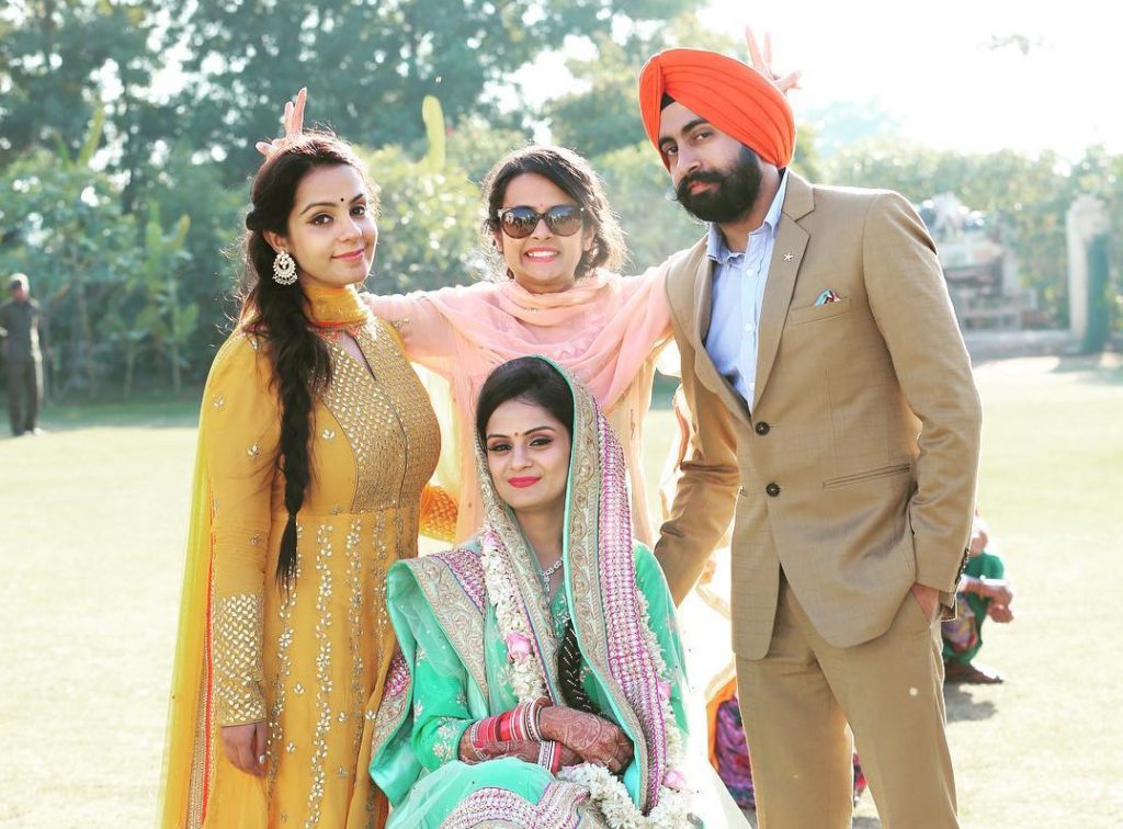 Simar Kaur Family